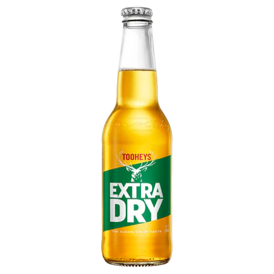 Tooheys Extra Dry Bottle 345ml