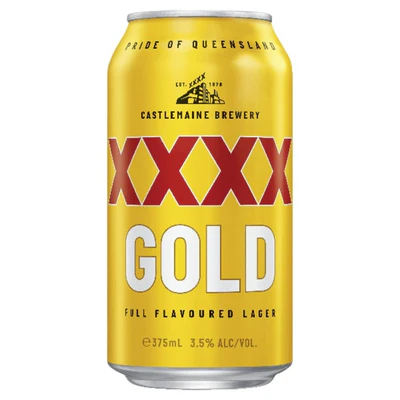 XXXX Gold Cans 375ml