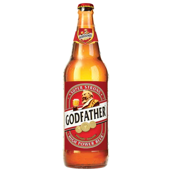 Godfather Premium Super Strong Indian Beer 650mlx12