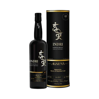 Indri Agneya Limited Edition Single Malt Indian Whisky 700ml