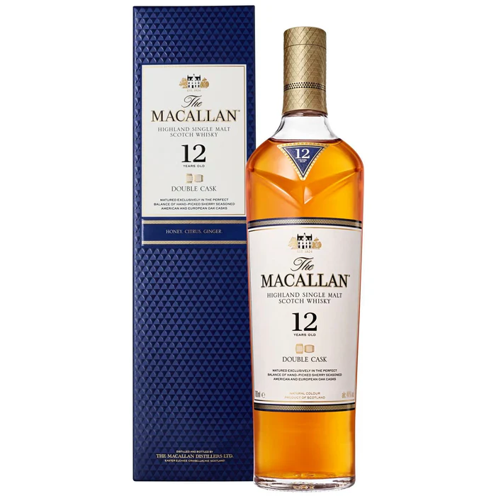 The Macallan 12 Year Old Double Cask Single Malt Scotch Whisky 700 ml