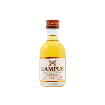 Rampur Double Cask Single Malt Whisky 50ml
