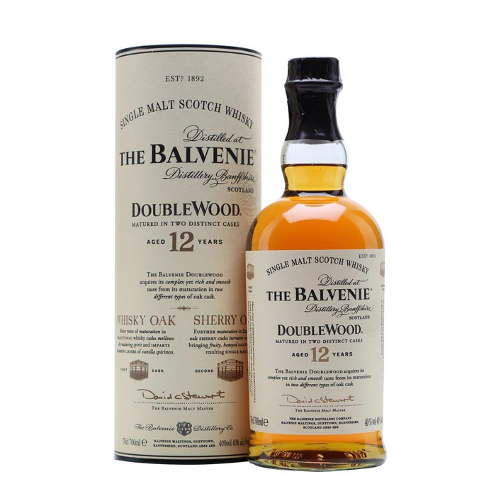 The Balvenie 12 Years Old Doublewood Single Malt Scotch Whisky 700 ml