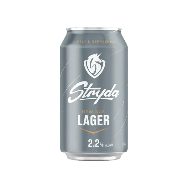 Stryda New Age Lager Cans 375ml (375mlx16)