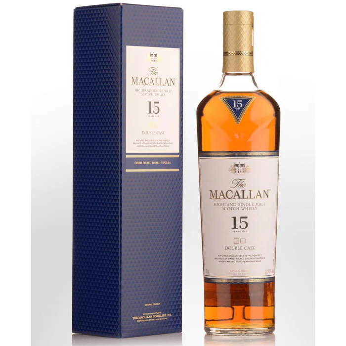 The Macallan Double Cask 15 Year Old Single Malt Scotch Whisky 700 ml