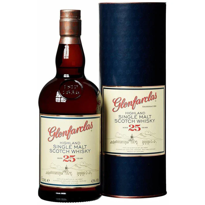 Glenfarclas 25 Year Old Single Malt Scotch Whisky 700 ml