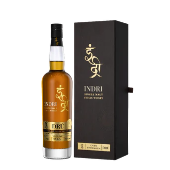 Indri Dru Cask Strength (57.20%) Single Malt Indian Whisky 700ml