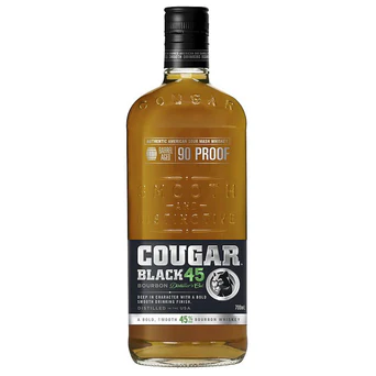 Cougar Black 45 Distiller's Cut Bourbon 700ml