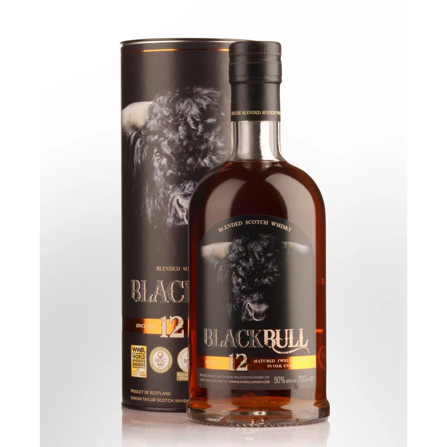Black Bull 12 Year Old Blended Scotch Whisky 700 ml