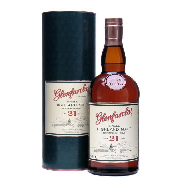 Glenfarclas 21 Year Old Single Malt Scotch Whisky 700 ml