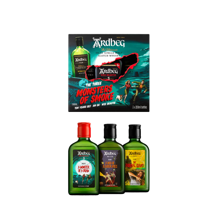 Ardbeg Distillery Monsters Of Smoke Trio Pack