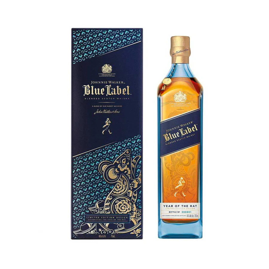 Johnnie Walker Blue Label Year of the Rat Blended Scotch Whisky 750 ml