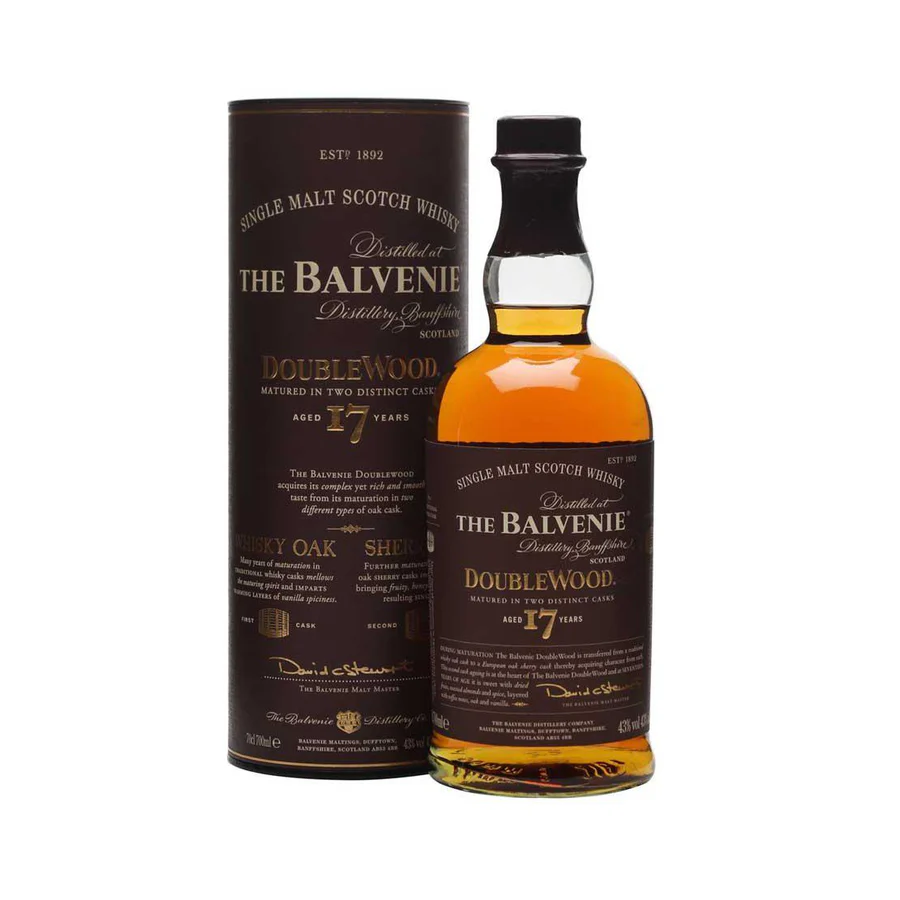 The Balvenie 17 Year Old DoubleWood Single Malt Scotch 700 ml