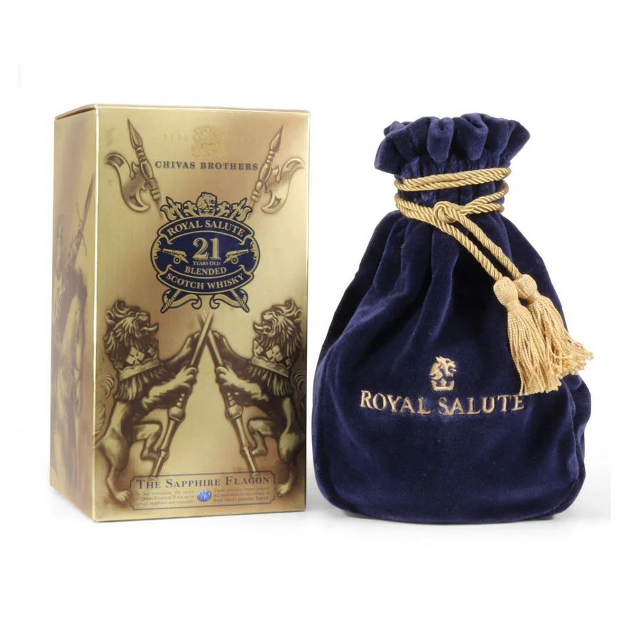 Chivas Regal Royal Salute 21 Years Old (Sapphire Flagon) 700 ml Limited Edition