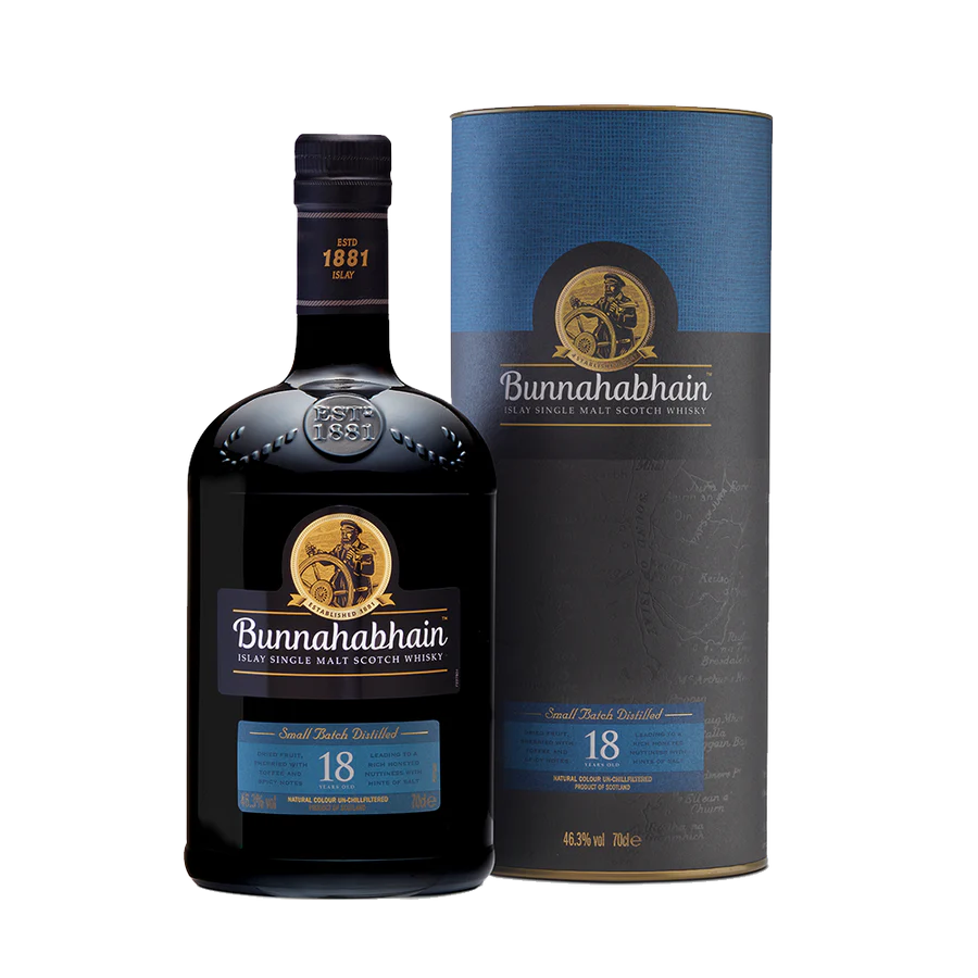 Bunnahabhain 18 Year Old Single Malt Scotch Whisky 700 ml