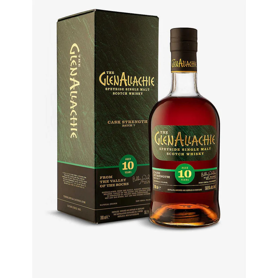 Glenallachie 10 Year Old (Batch 7) Cask Strength Single Malt Scotch Whisky 700 ml