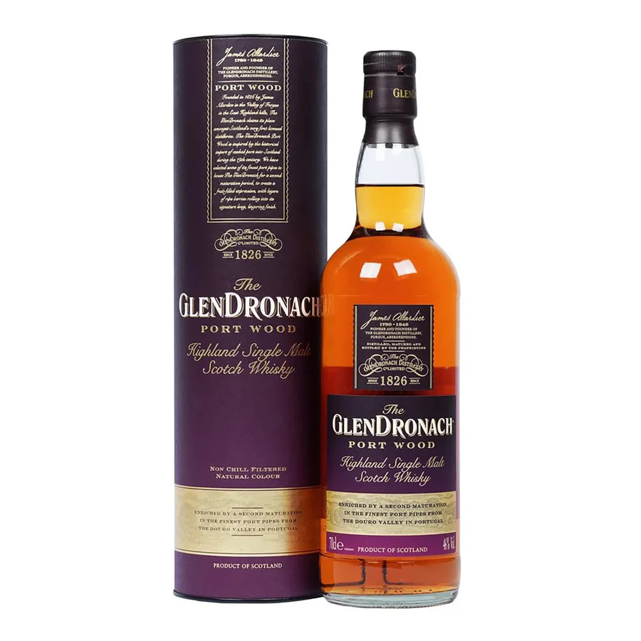 Glendronach Port Wood Finish Single Malt Scotch Whisky 700 ml