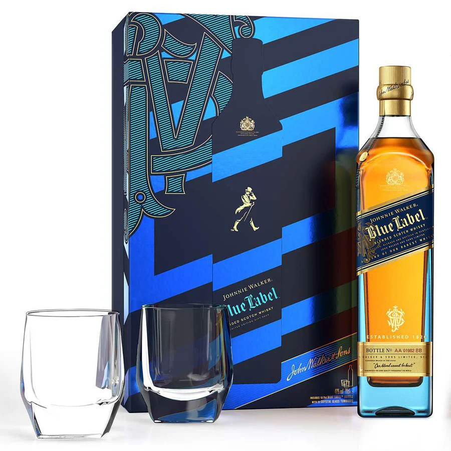 Johnnie Walker Blue Label Icons Gift Pack 700 ml