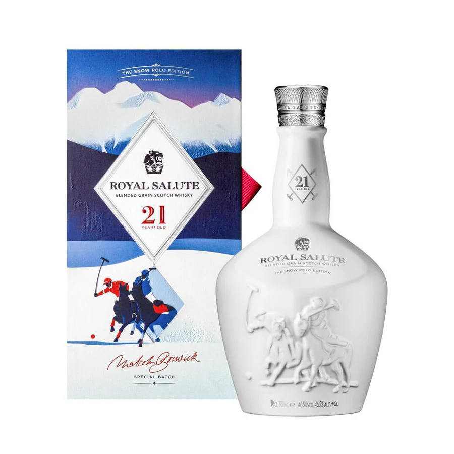 Chivas Regal Royal Salute 21 Years Snow Polo Edition Scotch Whisky 700 ml