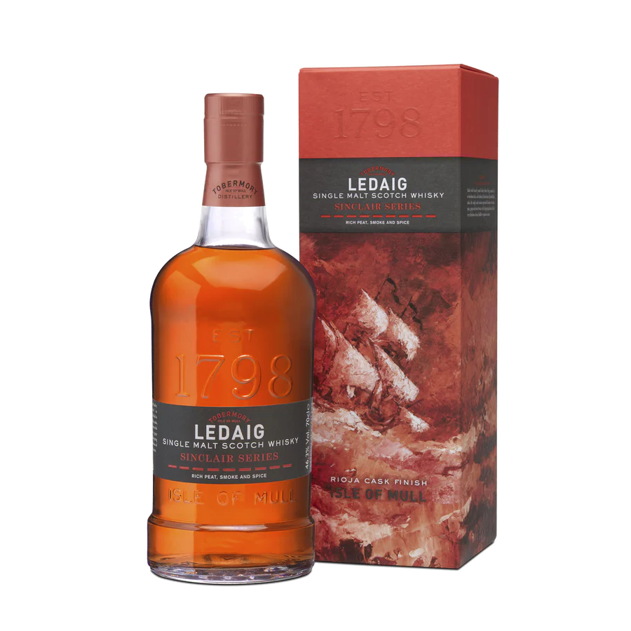 Ledaig Sinclair Series Riojo Finish Single Malt Scotch Whisky 700 ml