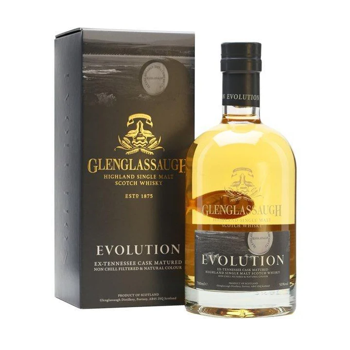 GlenGlassaugh Evolution Single Malt Scotch Whisky 700 ml