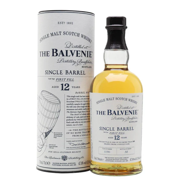 The Balvenie Balvenie 12 Year Old Single Barrel First Fill 700ml