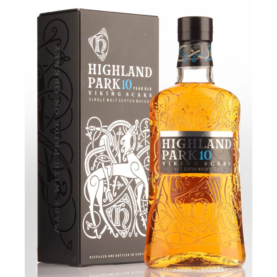 Highland Park Viking Scars 10 Year Old Single Malt Scotch Whisky 700 ml