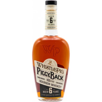 WhistlePig PiggyBack 6 Year Old Bourbon Whiskey 700ml