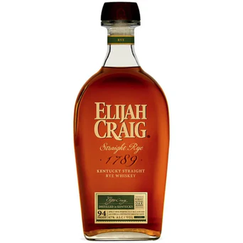 Elijah Craig Straight Rye Whiskey 750ml