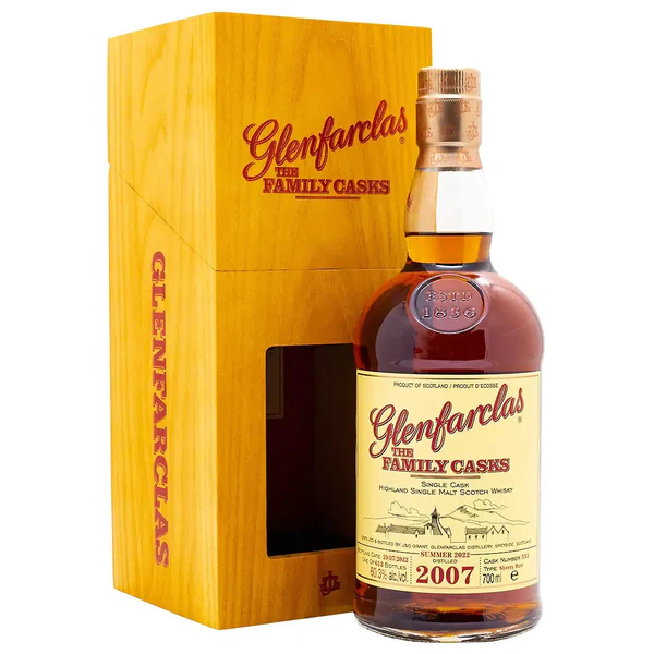 Glenfarclas 2007 Family Casks 15 Years Old Sherry Butt 700ml