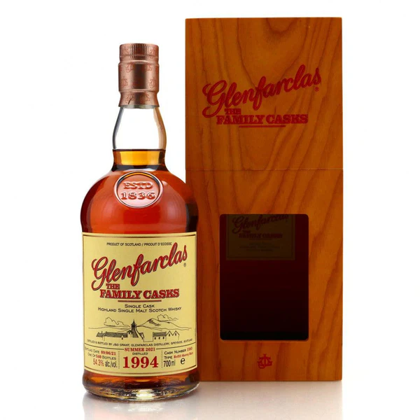 Glenfarclas 1994 Family Casks 27 Years Old Refill Sherry Butt 700ml