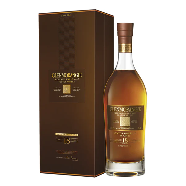 Glenmorangie 18 Year Old Single Malt Scotch Whisky 700ml