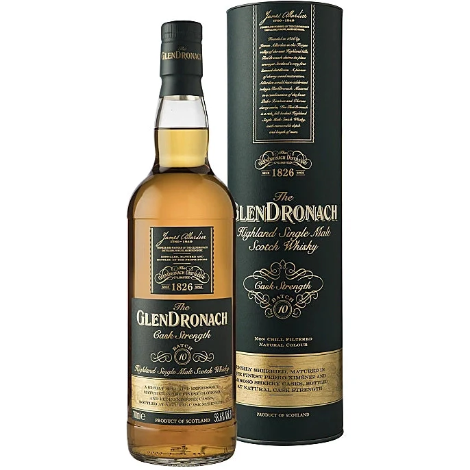 Glendronach Cask Strength Batch 10 Scotch Whisky 700 ml