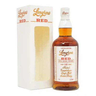 Longrow 10 year old Red Malbec 2020 Release Single Malt Scotch Whisky 700ml