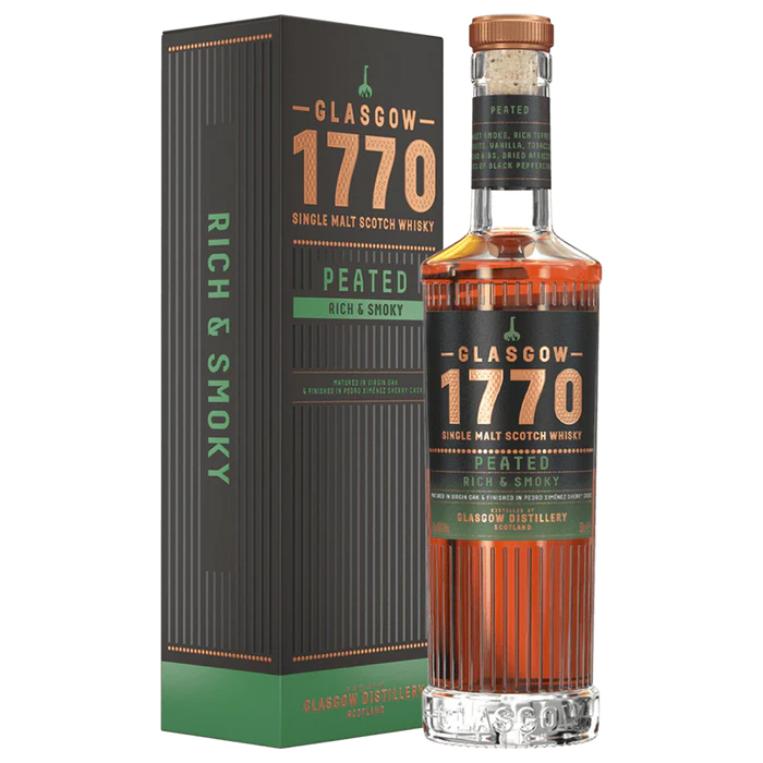 Glasgow 1770 Peated Scotch Whisky 500 ml