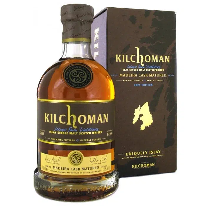 Kilchoman Madeira Cask Matured 2021 Release Single Malt Scotch Whisky 700 ml