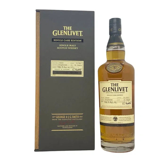 The Glenlivet Grayknowe Single Cask Scotch whisky 700 ml