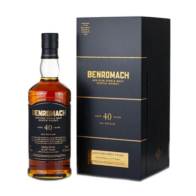 Benromach 40 Years (2021 Limited Edition) Single Malt Scotch Whisky 700ml