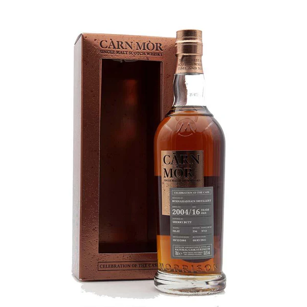 Bunnahabhain 16 Year Old 2004 Carn Mor Celebration Of The Cask 3713 700ml
