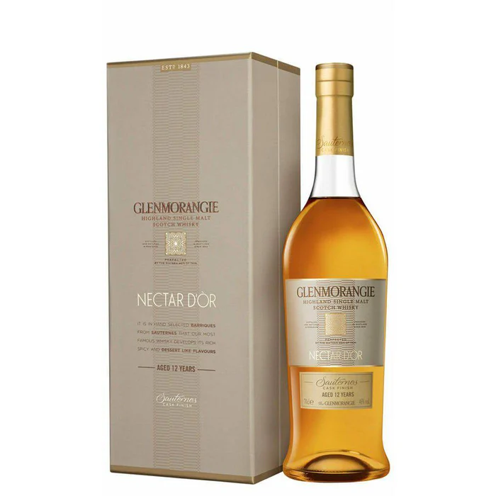Glenmorangie 'Nectar D'Or' 12 Year Old Whisky 700ml (Vintage Packaging)