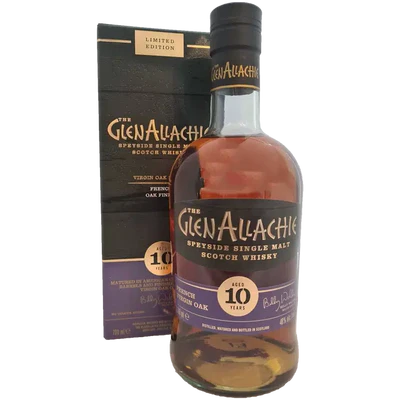 Glenallachie 10 Year Old French Virgin Oak Finish Single Malt Scotch Whisky 700ml