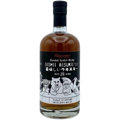 Highlander Inn Oishii Wisukii Batch 5 28 Year Old Blended Scotch Whisky 700ml