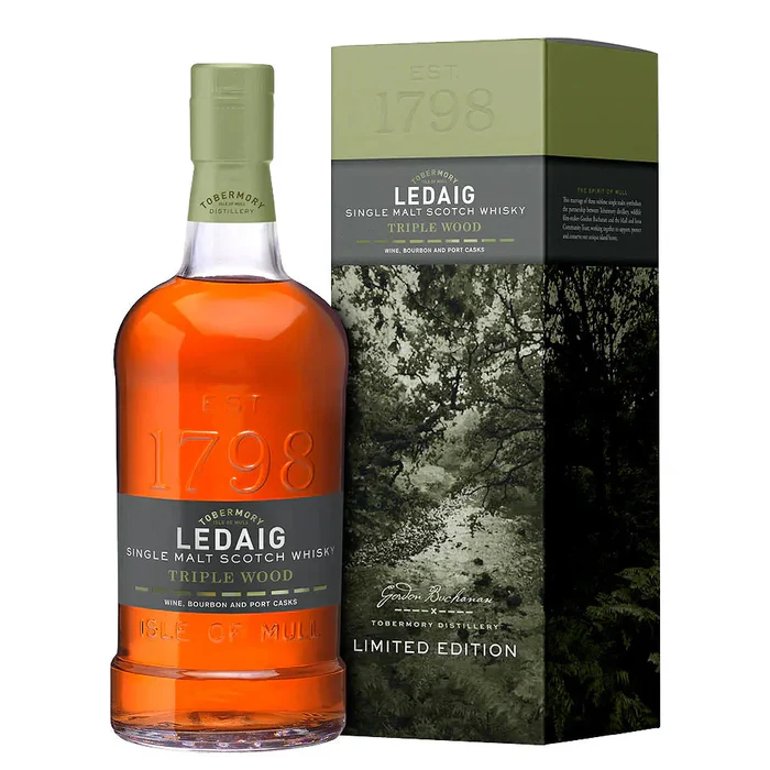 Ledaig Triple Wood Limited Edition Single Malt Scotch Whisky 700ml