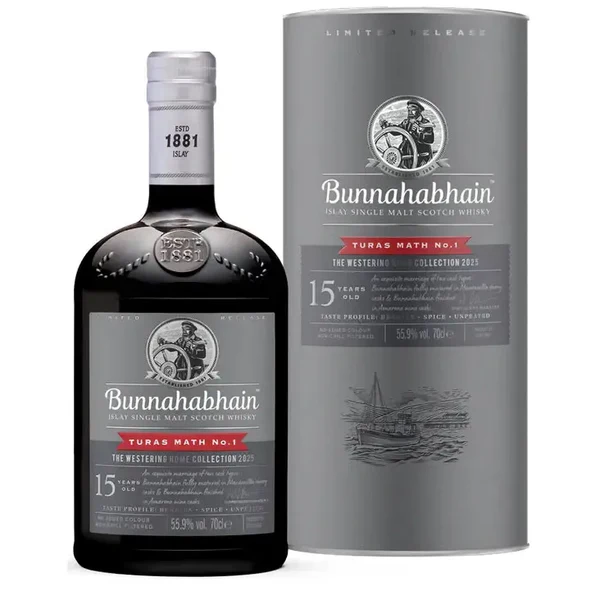 Bunnahabhain 15 Year Old Turas Math No.1 Westering Home Collection 700ml