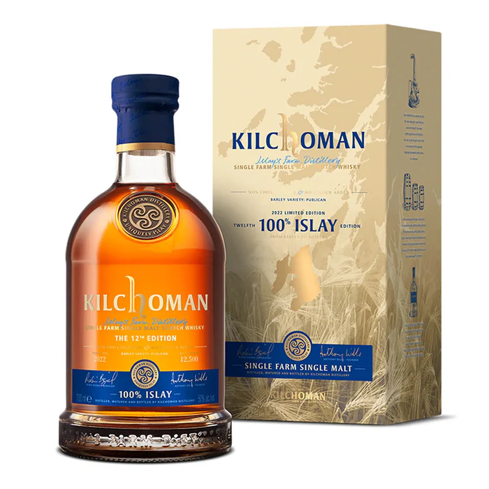 Kilchoman 100% Islay (12th Edition) Single Malt Scotch Whisky 700ml