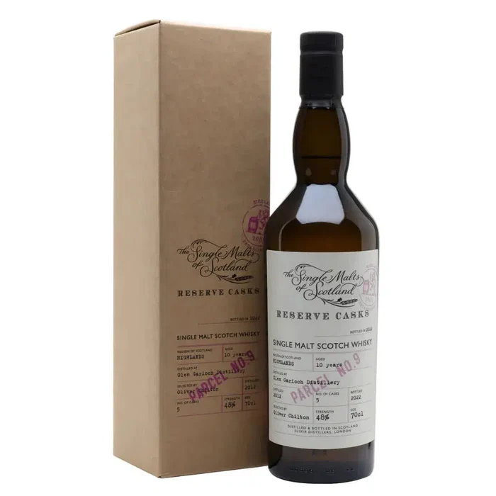 Glen Garioch 2012 10 Year Old Single Malts of Scotland Reserve Casks Parcel 9 Single Malt Scotch Whisky 700ml