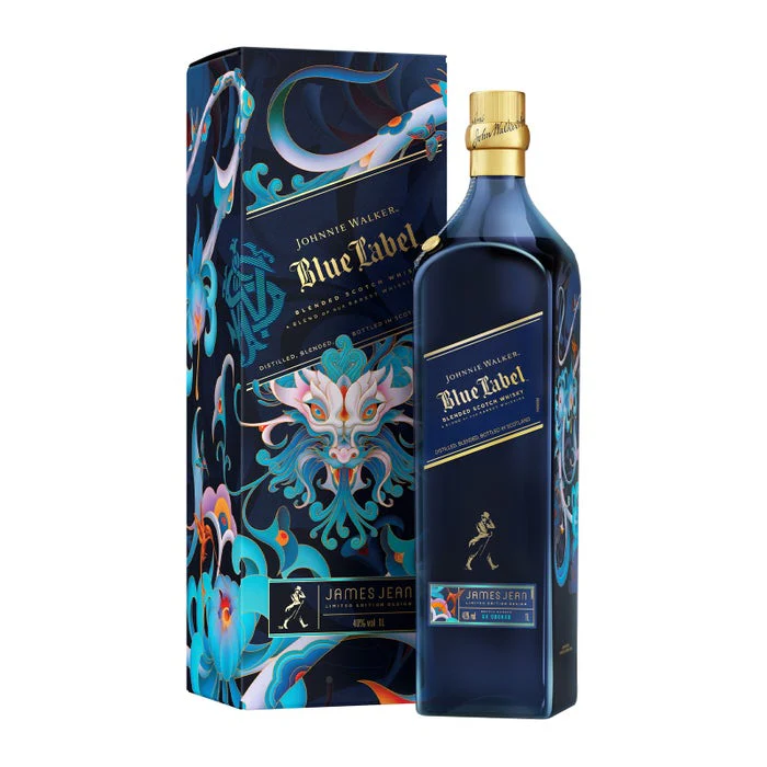 Johnnie Walker Blue Label Year Of The Wood Dragon X James Jean 1 L