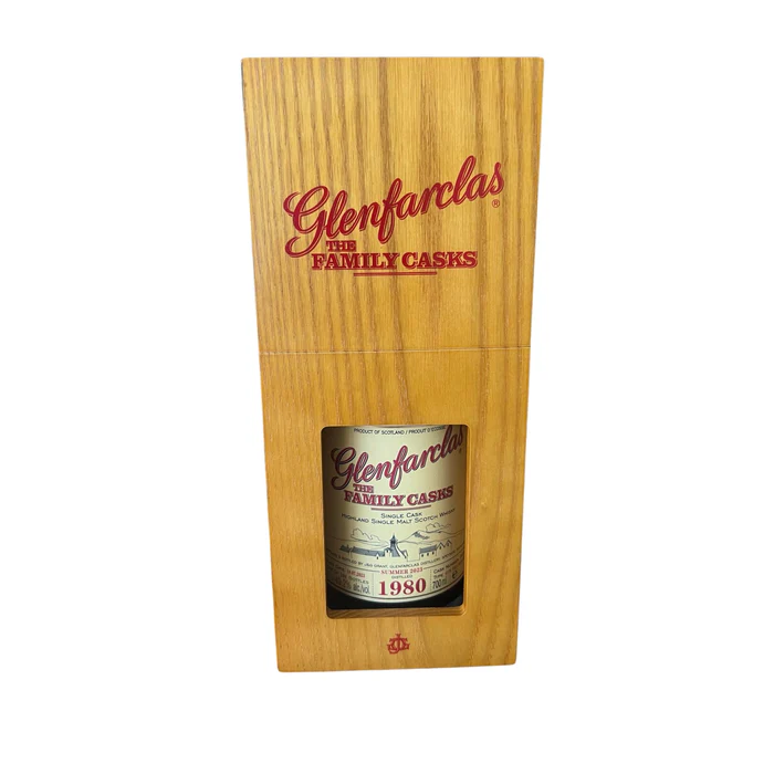 Glenfarclas 1980 43 Year Old Family Casks 4th Fill Hogshead Whisky 700 ml