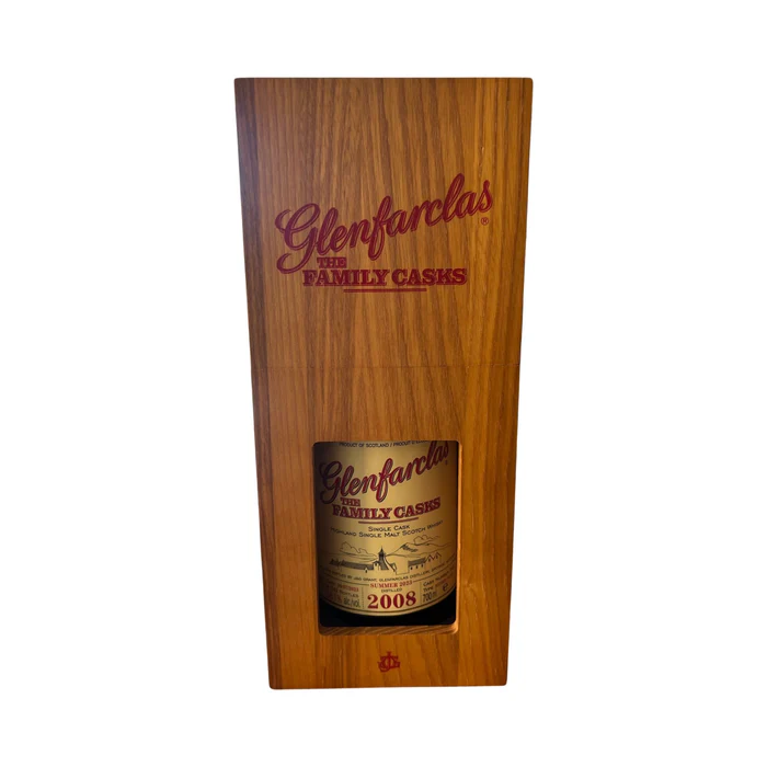 Glenfarclas 2008 15 Year Old Family Casks Sherry Butt Whisky 700 ml