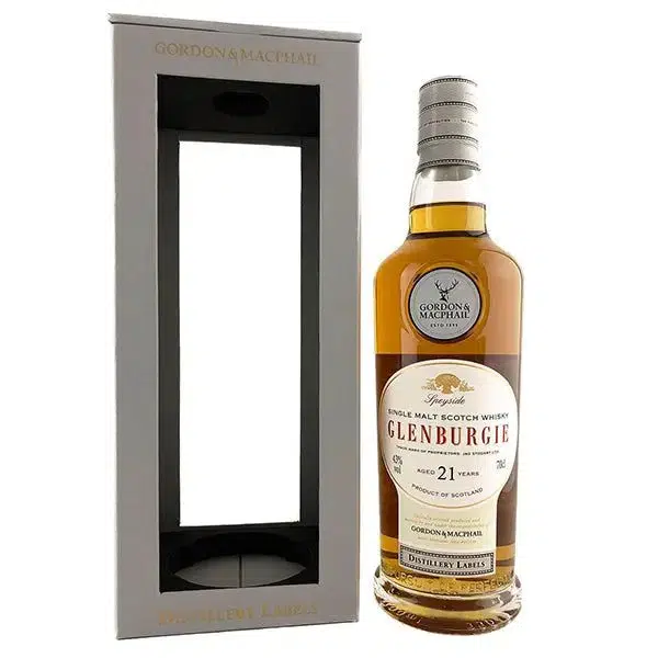 Gordon & Macphail Distillery Labels Glenburgie 21 Year Old Single Malt Scotch Whisky 700 ml